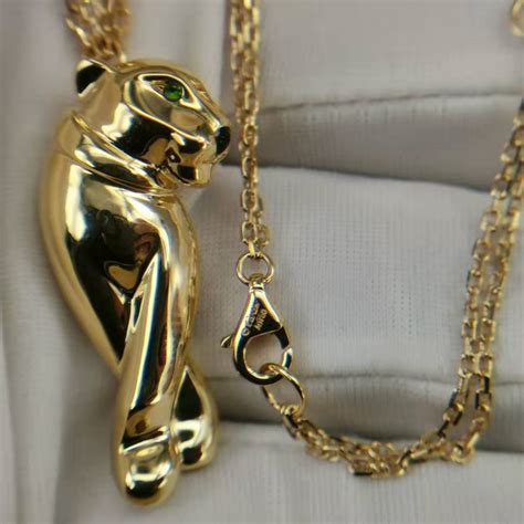 replica cartier maillon panthere necklace|cartier panther ring for sale.